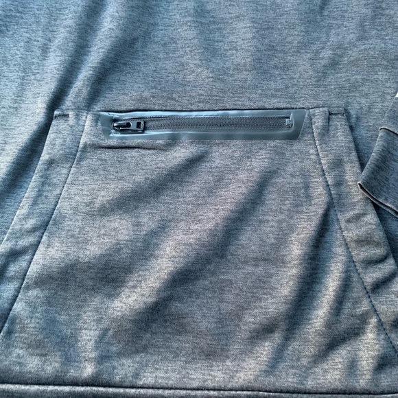 Layer 8 Men's Hoodie Performance Light Weight Tech Fleece Pullover - Picture 4 of 9